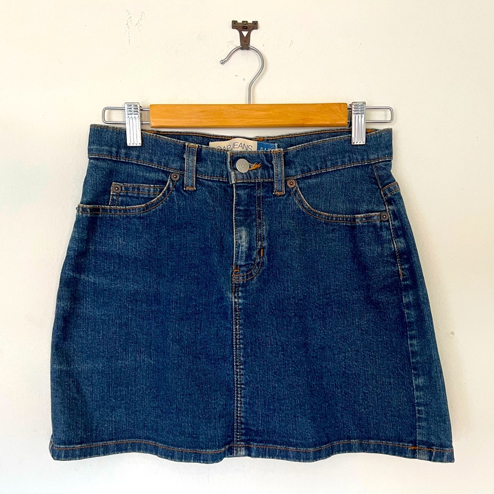 Vintage 2001 Gap Denim Mini Skirt
